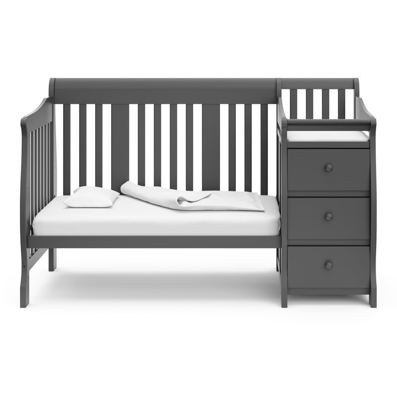 Storkcraft Portofino 4 In 1 Convertible Crib And Changer